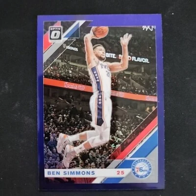 2019-20 Donruss Optic Ben Simmons Purple #55 - Image 1 of 2