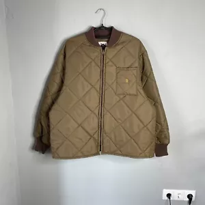 Bob Allen Herren Nylon gesteppt Schießen Jagd Futter Jacke Größe L Made in USA - Bild 1 von 10