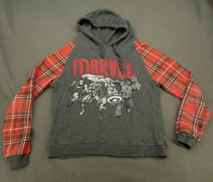 Marvel Sudadera Juvenil Gris Con Capucha Pullover Manga Larga Sudadera con Capucha Cómics Niños M - Imagen 1 de 12
