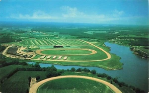 Postal Vista Aérea de Ocean Downs Raceway, Ocean City, Maryland De Colección Años 70 - Imagen 1 de 2