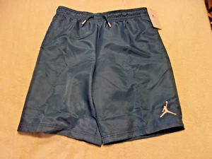 NWT Jordan Brand Kids size XL shorts, elastic waist, blue, $40, pockets, poly. - Picture 1 of 5