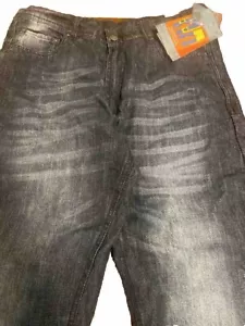 Milwaukee Leather Performance Denim Motorrad Fahrjeans Distressed Padded - Bild 1 von 6