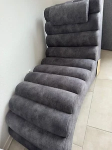 Relax liege in grau mit Nackenkissen - Bild 1 von 2