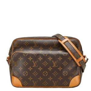 LOUIS VUITTON Monogram Nile Shoulder Bag M45244 Women 【Used】 - Picture 1 of 13