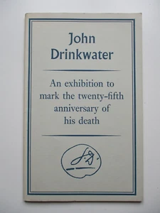 1962 Ltd Ed JOHN DRINKWATER Exhibition Catalogue BOOKS Manuscripts PAINTINGS - Imagen 1 de 11