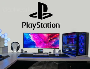 Pegatina de pared para juegos PlayStation calcomanías de pared para juegos pegatina para zona de juegos PS80 - Imagen 1 de 8