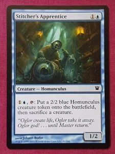 Magic The Gathering INNISTRAD STITCHER'S APPRENTICE blue card MTG - Bild 1 von 2