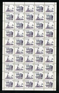 CANADA SHEET - Scott 750 & 751 - NH - 12¢ Inuit Hunting (.009) - Picture 1 of 1