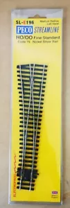 PECO SL-E196 CODE 75 MEDIUM RADIUS LEFT HAND TURNOUT ELECTROFROG - Picture 1 of 1