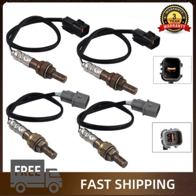 Set of 4 Oxygen Sensors For MITSUBISHI MONTERO SPORT 3.0L V6 2000 2001 2002 2003 - Image 1 of 4