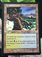 Yavimaya Coast MTG Apocalypse Rare Land Heavily Played Played x1 OC4