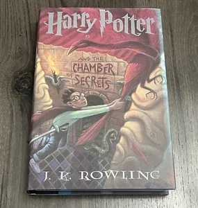 Harry Potter & the Chamber of Secrets 1st Printing US Edition Misprint Error - Picture 1 of 19