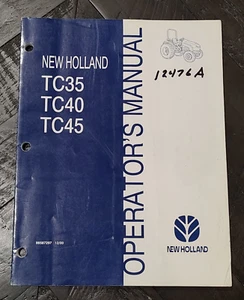 NUEVO HOLLAND MANUAL DEL OPERADOR/PROPIETARIO - ACONDICIONADOR DE CORTACÉSPED - MODELO 1475 - Imagen 1 de 2