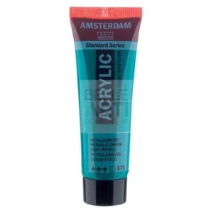 COLORE ACRILICO 675 VERDE FTALO AMSTERDAM "ACRYLIC" TUBO DA 20ML - Imagen 1 de 4