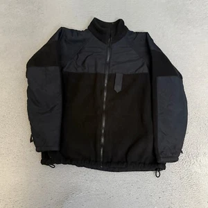 US Navy Parka Liner Size Large Regular Black Fleece - Bild 1 von 9