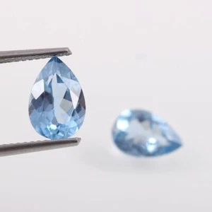 5.50 Ct Aquamarine Pear Cut Loose Gemstones - Picture 1 of 4