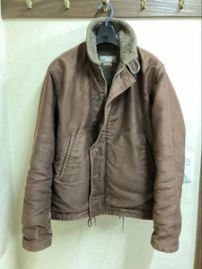 BUZZ RICKSON'S N-1 Deck Jacket 38 Brown Men's #EF ZCB - Picture 1 of 18