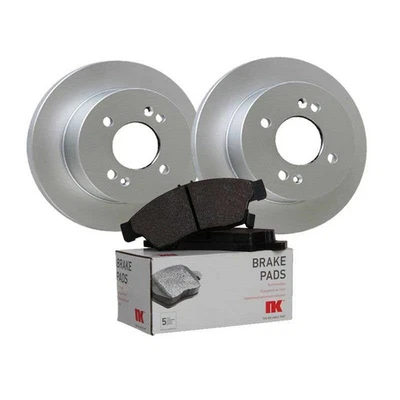 NK Rear Brake Discs and Pad Set for Peugeot 307 16V 1.6 Aug 2000 to Aug 2007 - Image 1 of 4