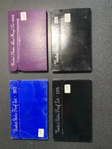 US Proof Sets 1972, 1975, 1979 and 1993 - Picture 1 of 1