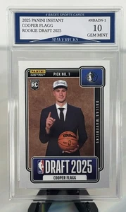 2025 Panini Cooper Flagg Mavericks Rookie Draft Class Card Gem Mint 10! - Picture 1 of 1