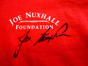 JOE NUXHALL Signed Baseball (jersey) T-shirt -Private Signing/Guaranteed Auth. - Picture 1 of 5