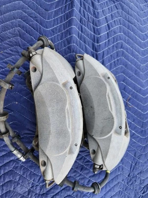 2013-2017 Audi Q5, SQ5 Front Brembo Brake Calipers With Brake Hose and Pads OEM - Image 1 of 4