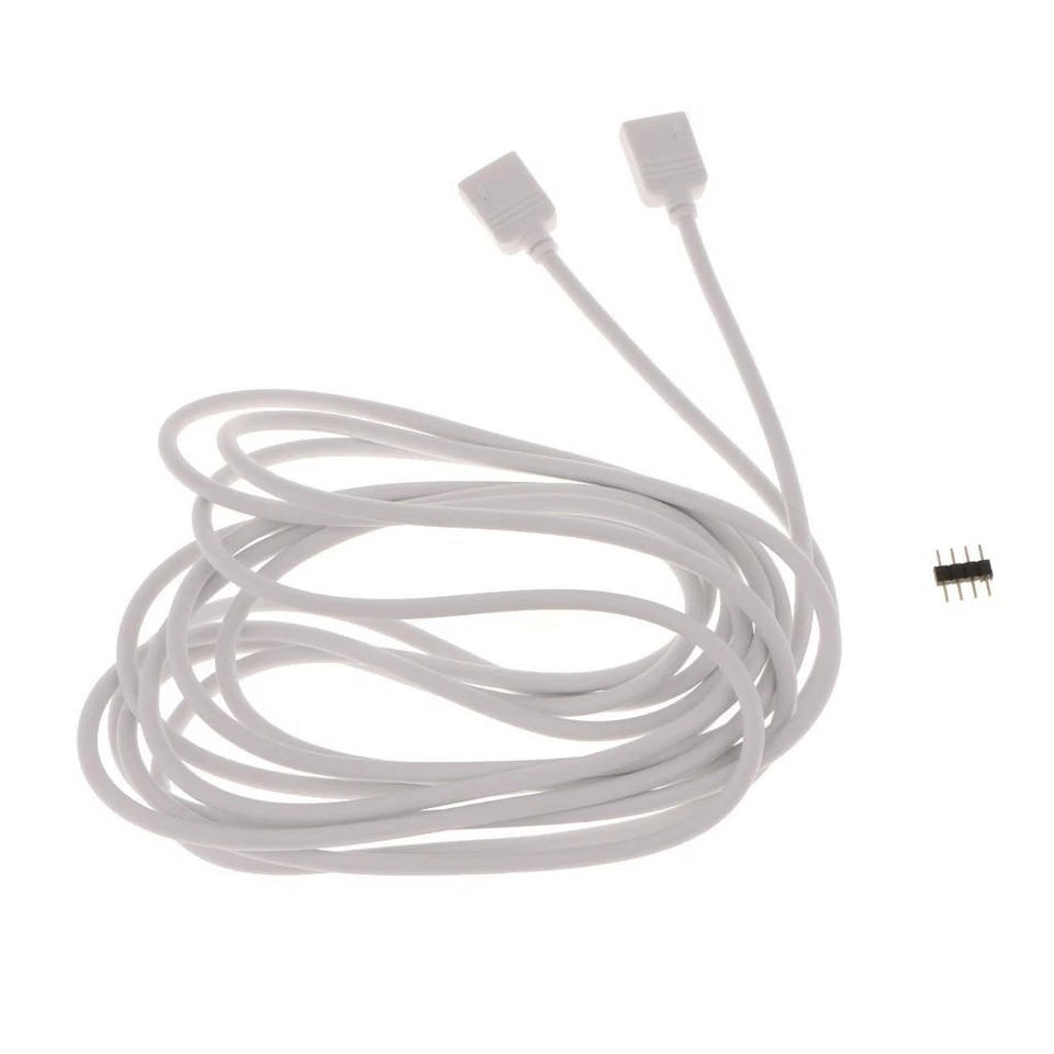 3528/5050 Cavo Prolunga RGB LED Strip Line   Connector 1/2/3 / 5m - Immagine 1 di 1