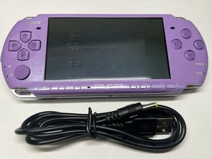 SONY PSP-3000 Console Lilac Purple  Handheld system Playstation OEM Tested Great - Picture 1 of 11