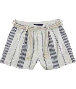 Ralph Lauren Womens Rope Belt Casual Bermuda Shorts, crmblu, 6 - Picture 1 of 2