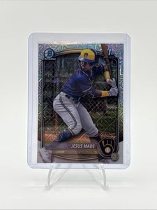 2025 Bowman - Chrome Prospects Jesus Made #BCP-50 Mojo Refractor (RC) Brewers - Bild 1 von 2