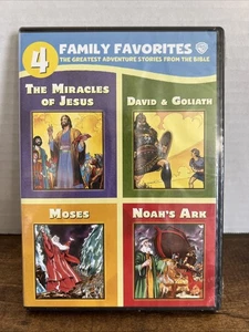 4 Familienlieblinge: Die größten Abenteuer der Bibel [DVD] - Gut - DVD - Bild 1 von 2