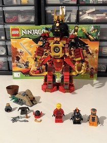 LEGO Ninjago Ninja Samurai Mech (9448) 99% Complete *read description 