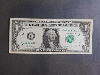 2017 Series A $1 Star Note - F01593721* - Image 1 of 2