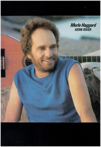MERLE HAGGARD KERN RIVER 1985 VINYL  ALBUM - Picture 1 of 2