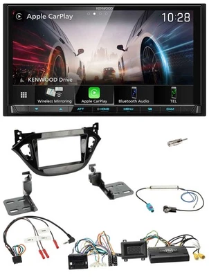 Kenwood Lenkrad 2DIN USB DAB Bluetooth Autoradio für Opel Adam Corsa E 2017-2019 - Bild 1 von 4