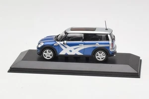 403138676 Mini Clubman R55 Cooper S Blue Metallic Onitsuka Tiger Minichamps 1/43 - Picture 1 of 4