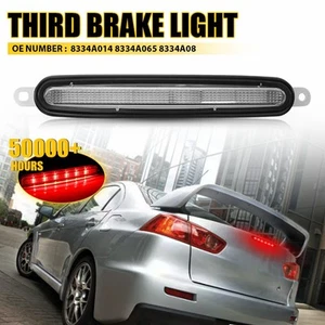 LED Centre Tailgate Tail Light 3rd Brake Lamp Smoked Len For Lancer EX 2008-2016 - Picture 1 of 14