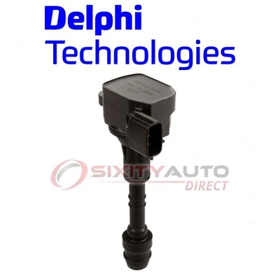 Delphi Ignition Coil for 2003-2007 Nissan Murano 3.5L V6 Wire Boot Spark ma Foto 1 de 4