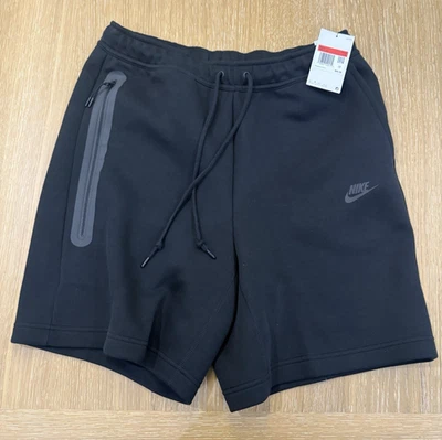 Nike Sportswear Tech Fleece Shorts Training Black Mens FB8171-010 Size Large - Image 1 of 4