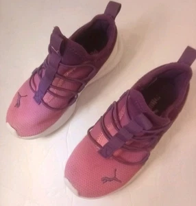 Puma Softride One4all Sorbet Jr Slip On Girls Purple Pink Sneakers Size 12.5C - Picture 1 of 9