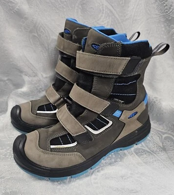 BOTAS DE INVIERNO KEEN REDWOOD IMPERMEABLES JÓVENES TALLA-4 CUERVO/IMÁN Foto 1 de 4