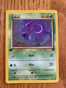 Pokemon Card ZUBAT 70/82 - Never Played - Foto 1 di 1