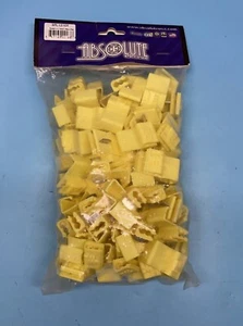 100 Pack 12-10 Gauge Yellow Quick Splice Tap Wire Connectors Terminals , USA - Picture 1 of 4