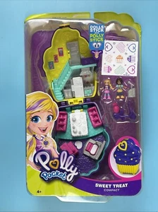 Polly Pocket Sweet Treat Cupcake Shaped Compact NEW in sealed package - Picture 1 of 6