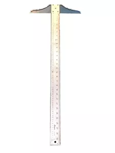 Herramienta de dibujo vintage Pickett No.ATS-230 METAL 30" T CUADRADA DISEÑO GRÁFICO - Imagen 1 de 12
