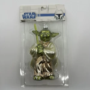 Star Wars Yoda Glas Ornament 2008 - Bild 1 von 2