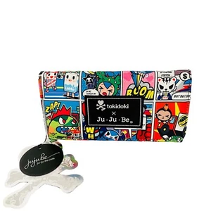 NEW Tokidoki Jujube Wallet Comic Strip Pattern Cute Kawaii Colorful Design NWT - Picture 1 of 4