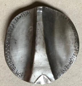 Siv Holme — Médaille IBM France / tour Eiffel — bronze florentin — Ø 85 mm —1985 - Foto 1 di 4