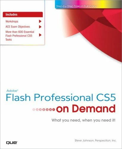 On Demand Ser.: Adobe Flash Professional CS5 on Demand by Inc. Staff Perspection - Image 1 of 1