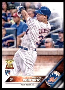2016 Topps Baseball #232 Michael Conforto Rookie - Foto 1 di 2